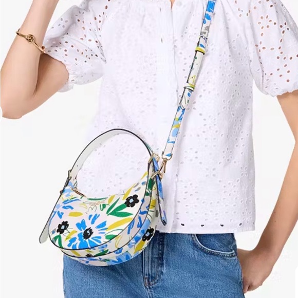 Kate Spade ♠️ NWT Floral Festival 2 Way - Picture 4 of 4